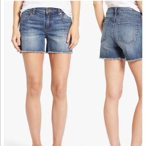Kut from the kloth gidget fray shorts size 4